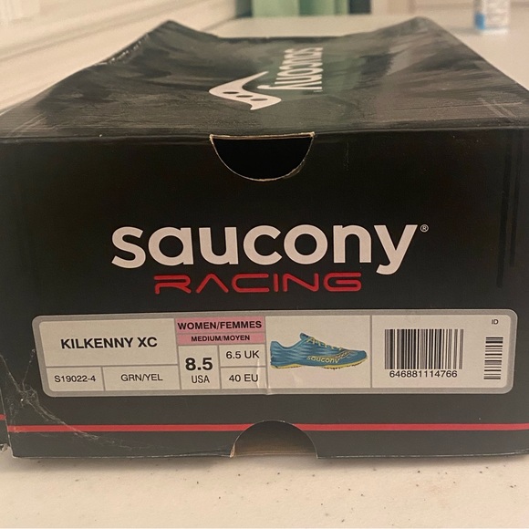 Women’s Saucony Kilkenny XC Spikes with spikes included - Picture 3 of 5